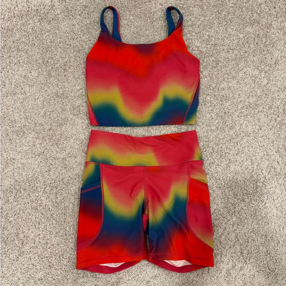 Old Navy Multicolor Activewear Set